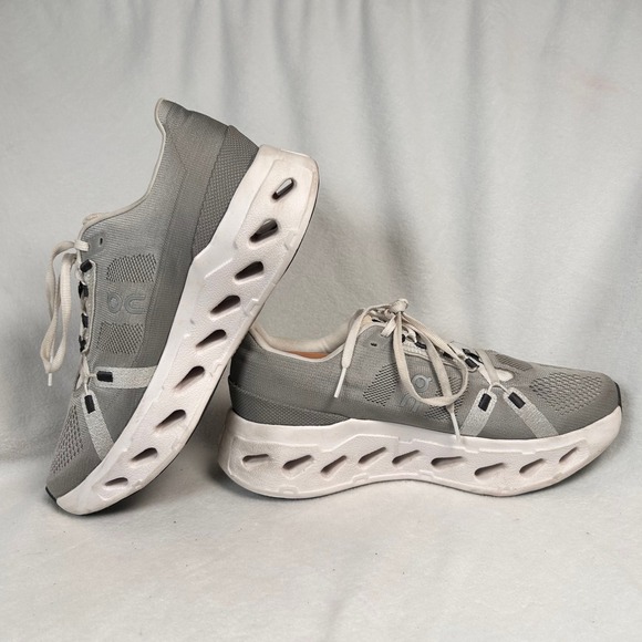 On Running CloudEclipse Running Shoes Womens 8.5 White Gray 3WD30092547 - Picture 8 of 11